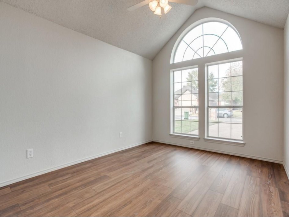 Front Room with Arched Window