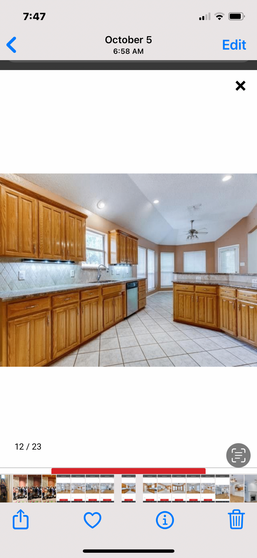 Kitchen Remodel — Oak to Modern White – Before